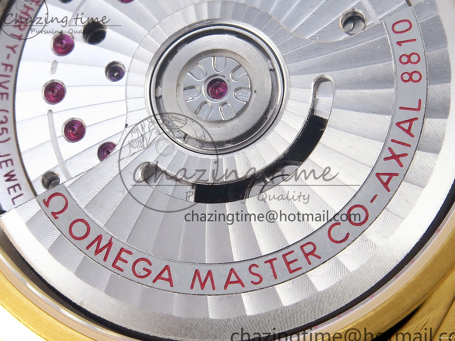 0124 WeatherProof De Ville Power Reserve YG MKF 1:1 Best Edition Black Dial on Black Leather Strap A 7758